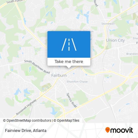 Fairview Drive map