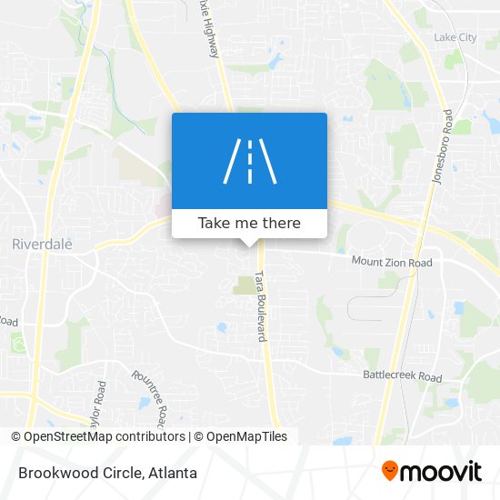 Mapa de Brookwood Circle