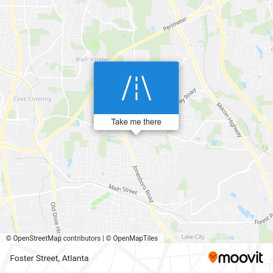 Mapa de Foster Street