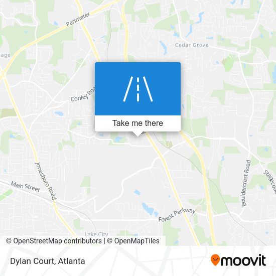Mapa de Dylan Court