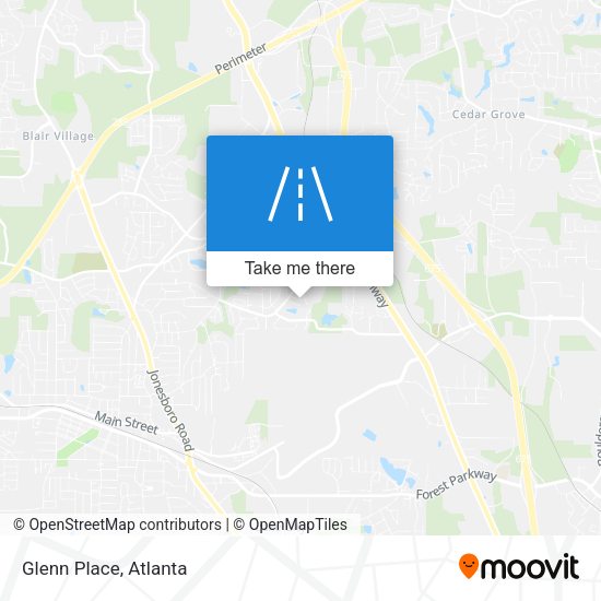 Mapa de Glenn Place