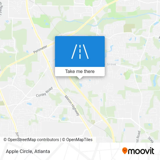 Apple Circle map