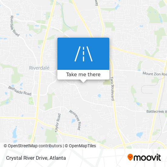 Mapa de Crystal River Drive