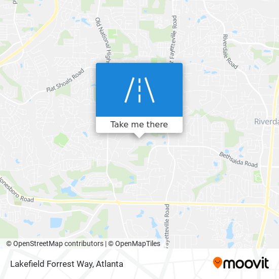 Mapa de Lakefield Forrest Way