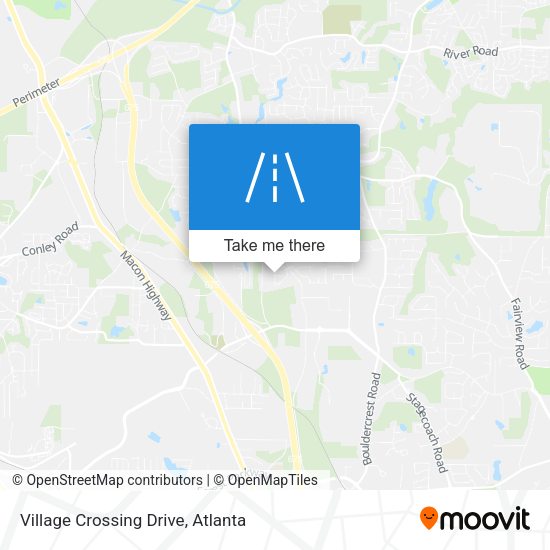 Mapa de Village Crossing Drive