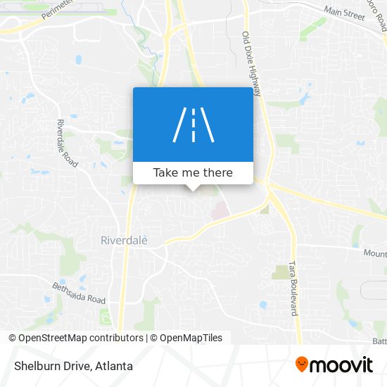 Shelburn Drive map