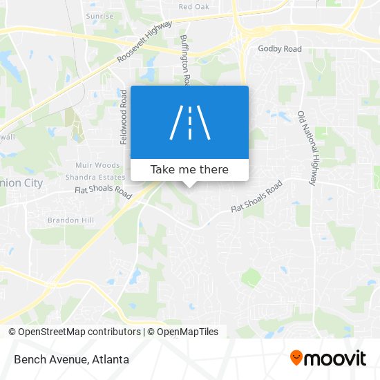 Mapa de Bench Avenue