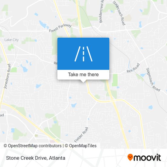 Mapa de Stone Creek Drive