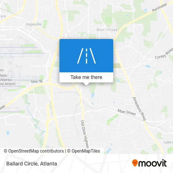 Ballard Circle map
