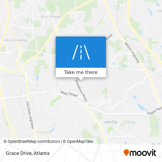 Grace Drive map