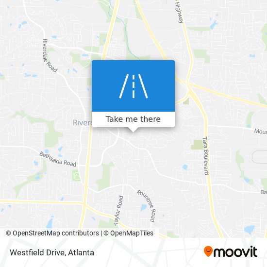 Mapa de Westfield Drive