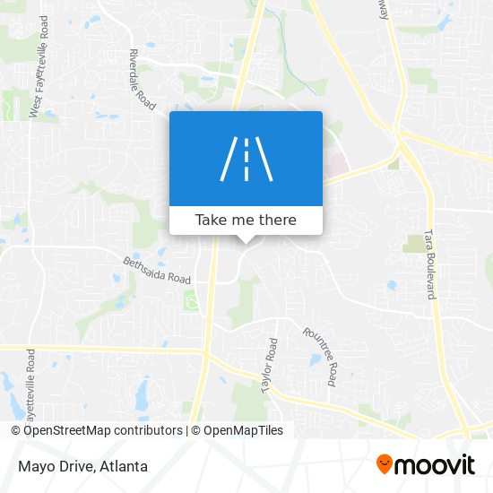 Mayo Drive map