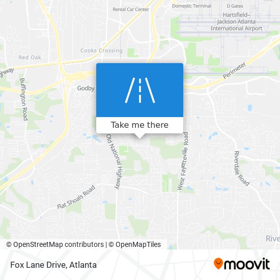 Mapa de Fox Lane Drive