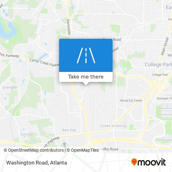 Mapa de Washington Road