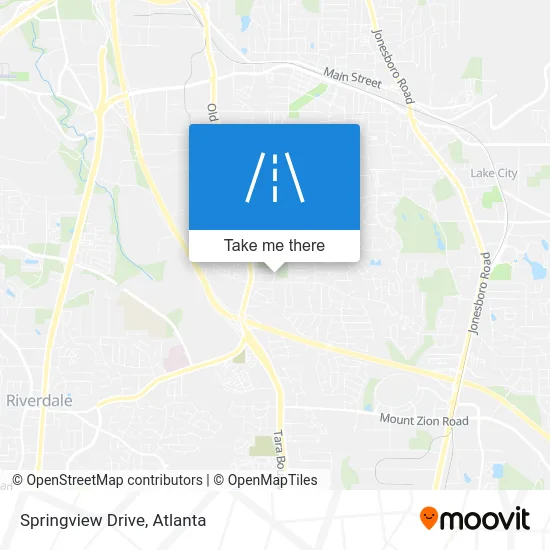 Springview Drive map