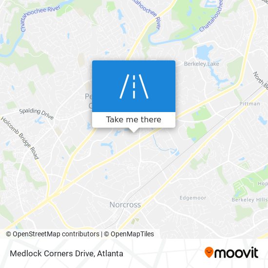 Medlock Corners Drive map