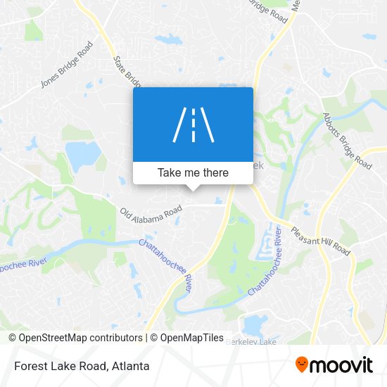 Mapa de Forest Lake Road