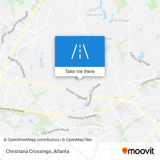 Mapa de Christiana Crossings