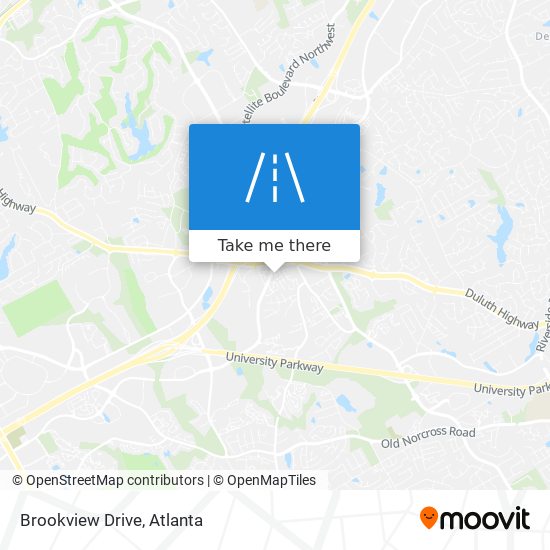 Mapa de Brookview Drive