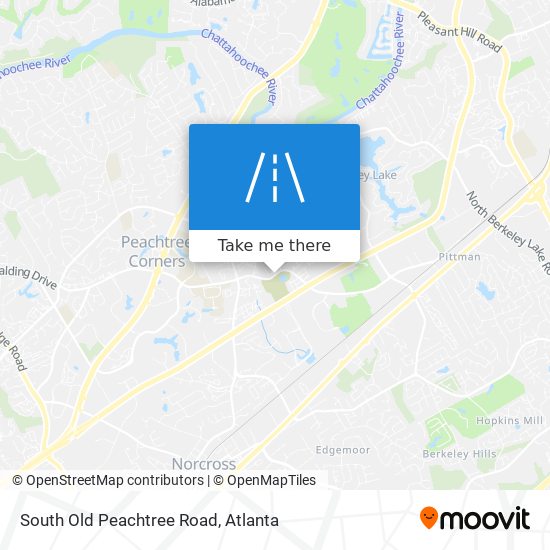 Mapa de South Old Peachtree Road