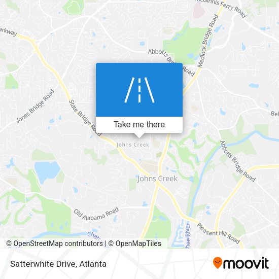 Mapa de Satterwhite Drive