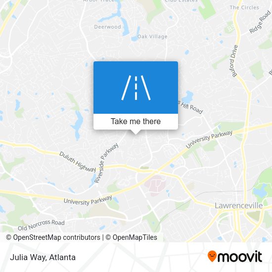 Mapa de Julia Way