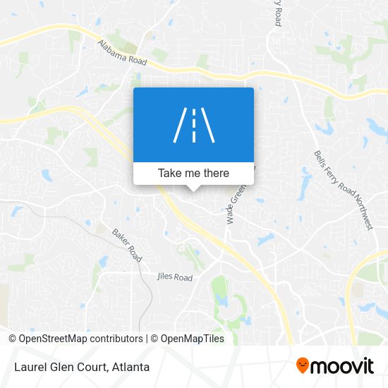 Mapa de Laurel Glen Court