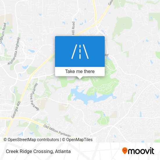 Mapa de Creek Ridge Crossing