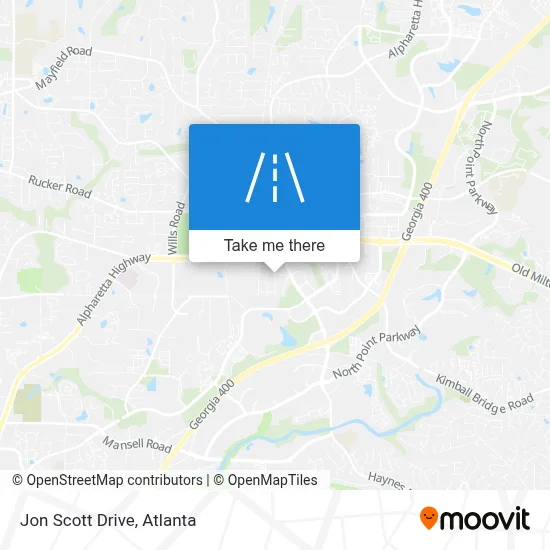 Jon Scott Drive map