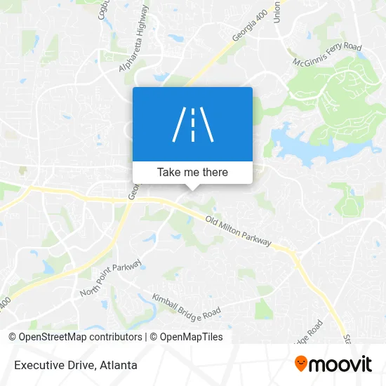Executive Drive map