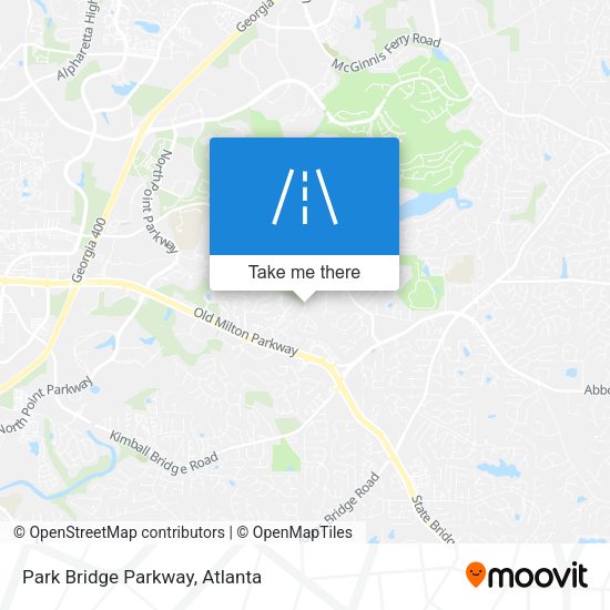 Mapa de Park Bridge Parkway