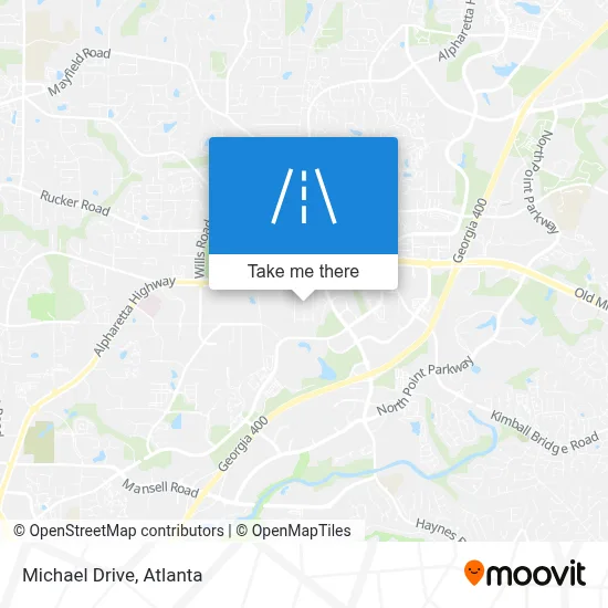 Michael Drive map