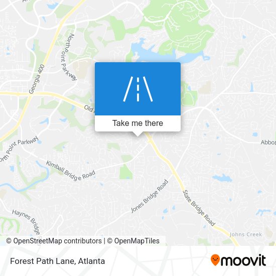 Mapa de Forest Path Lane