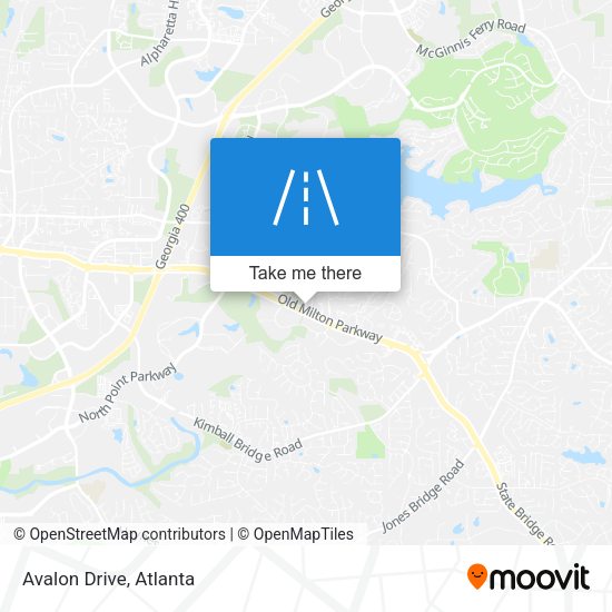 Mapa de Avalon Drive