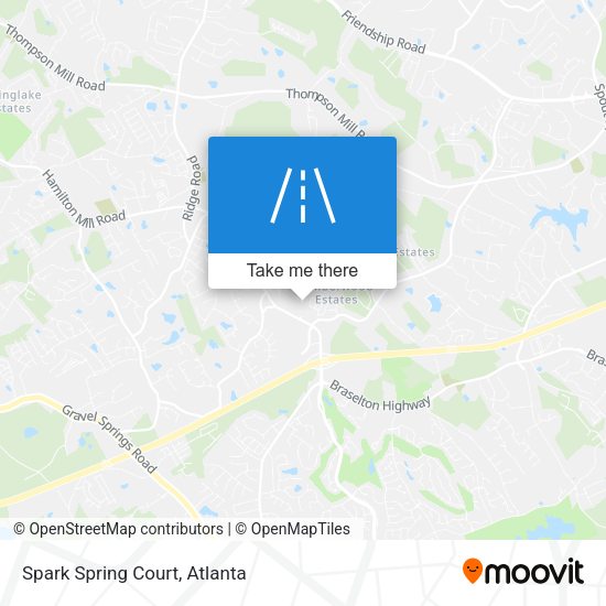 Mapa de Spark Spring Court