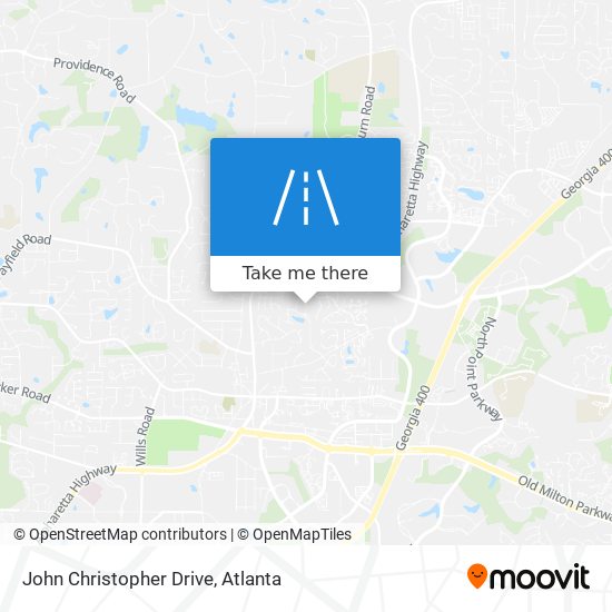 John Christopher Drive map