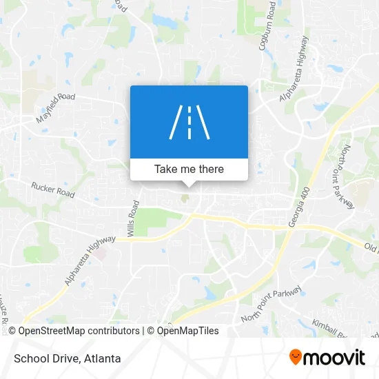 School Drive map