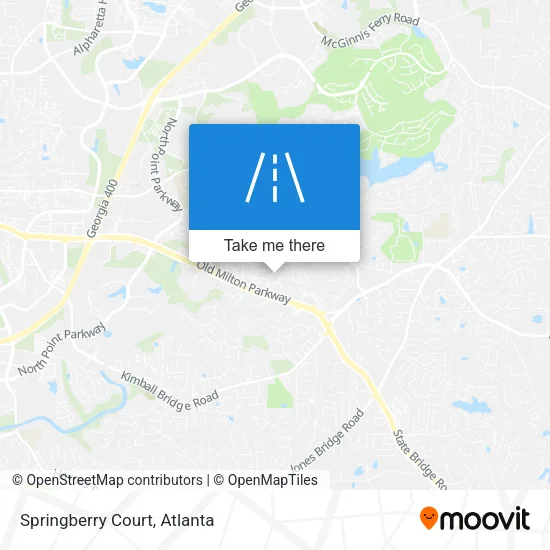 Springberry Court map