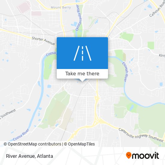 Mapa de River Avenue