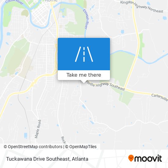 Mapa de Tuckawana Drive Southeast