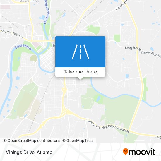 Vinings Drive map