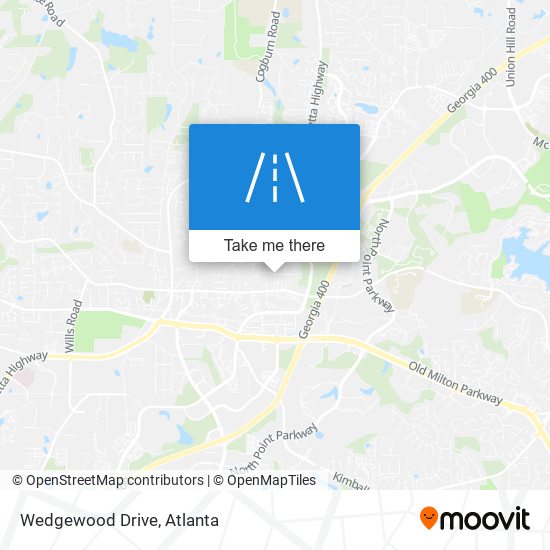 Mapa de Wedgewood Drive