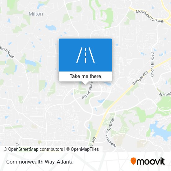 Mapa de Commonwealth Way