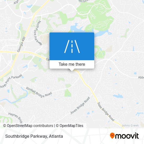 Southbridge Parkway map