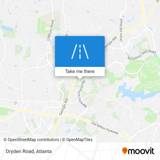 Mapa de Dryden Road