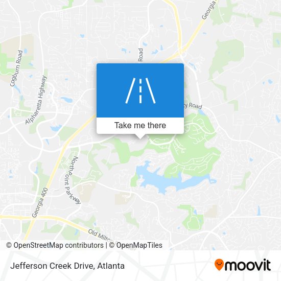 Mapa de Jefferson Creek Drive