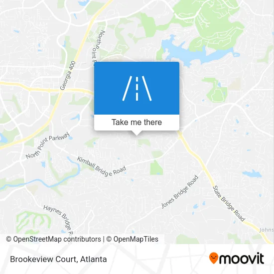 Brookeview Court map