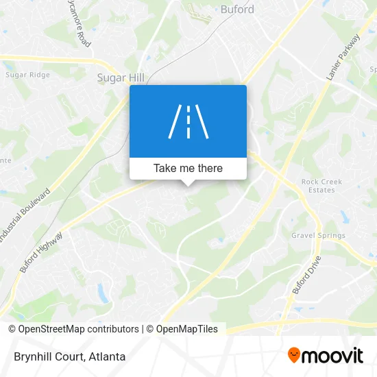 Brynhill Court map
