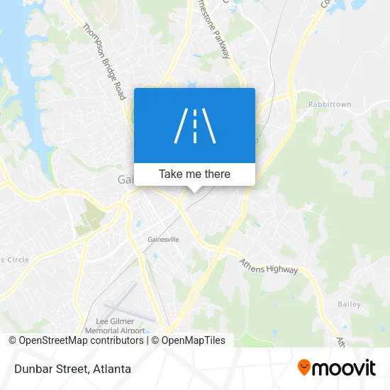 Dunbar Street map