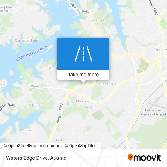 Waters Edge Drive map